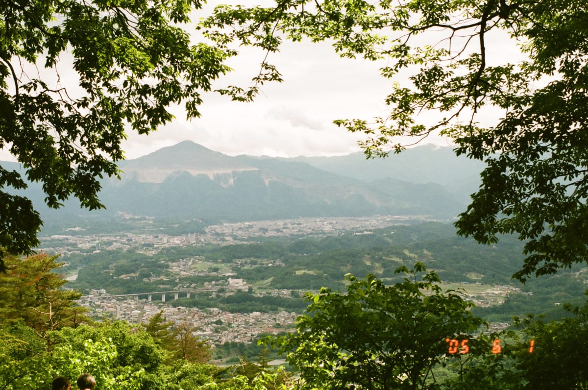 the peak