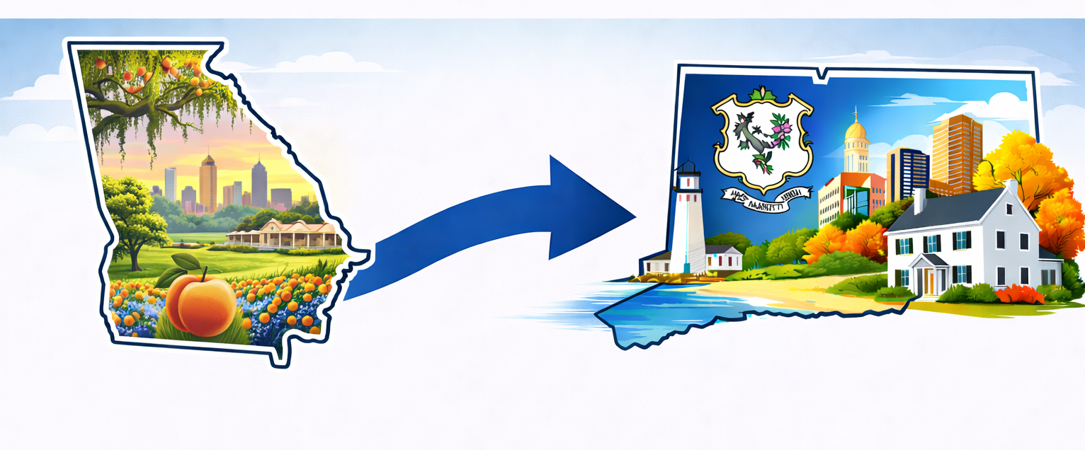 Moving from Florida to Connecticut relocation guide