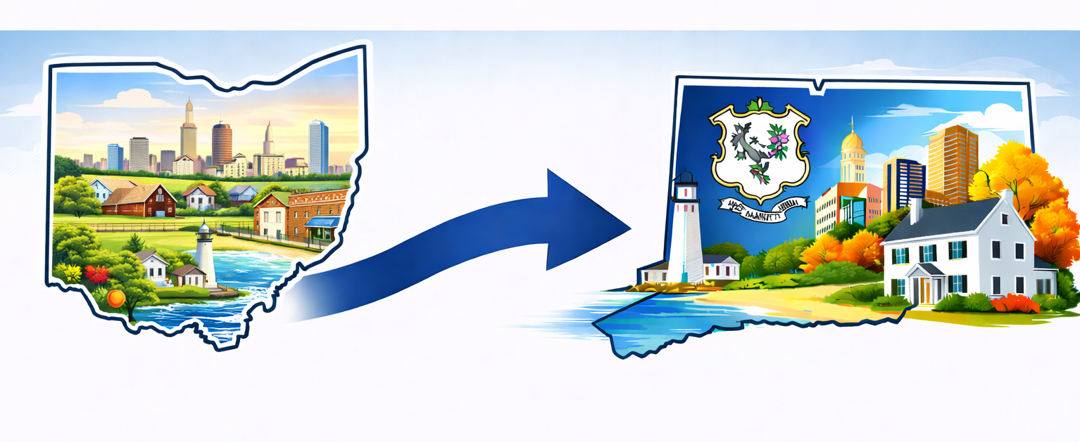 Moving from North Carolina to Connecticut relocation guide