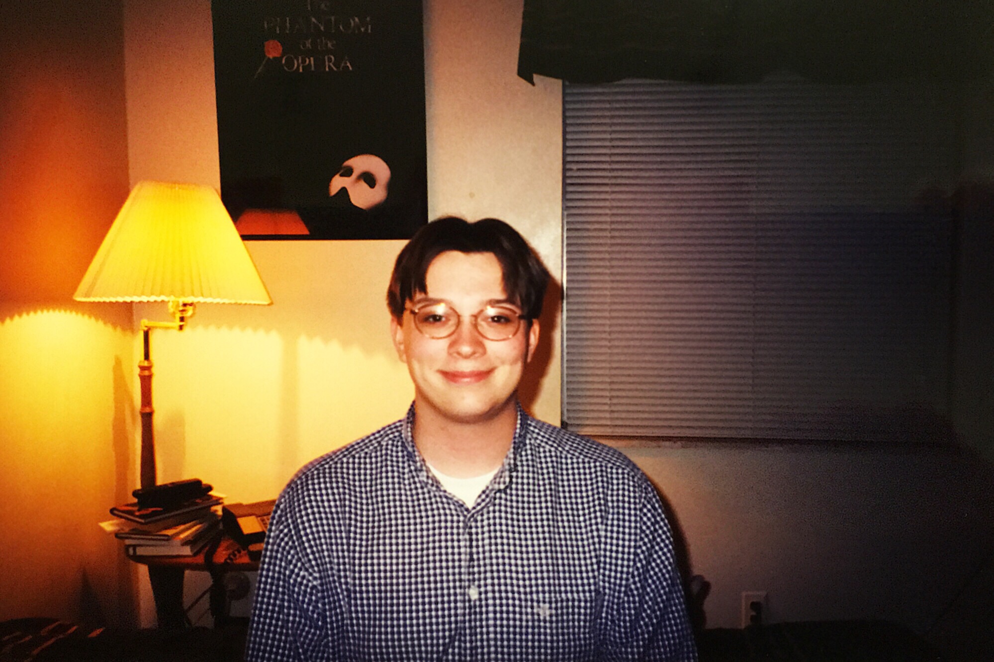 Nick Gilham as a gay teenager