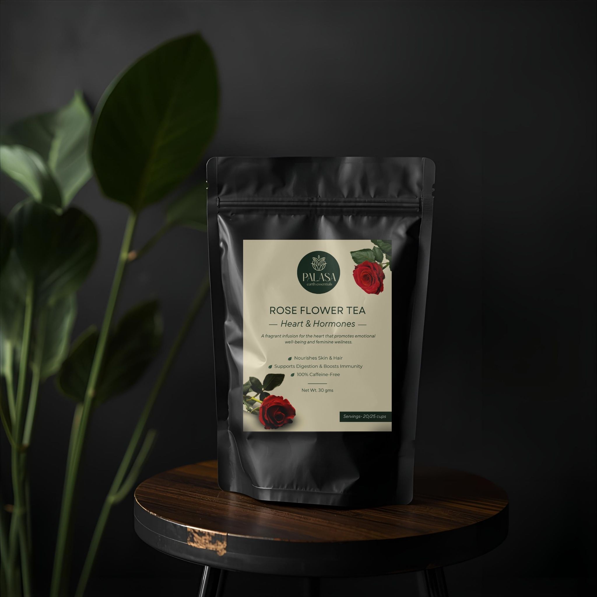 Rose Flower Tea- Heart & Hormones- Tisane