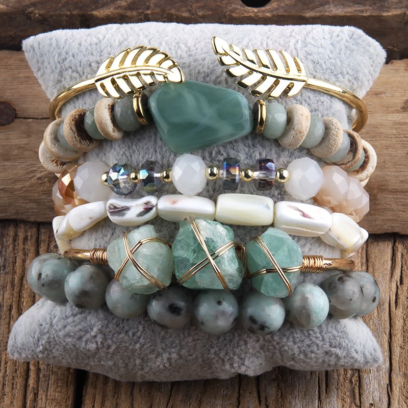 Bracelet Stacks Crystal Harmony Collection