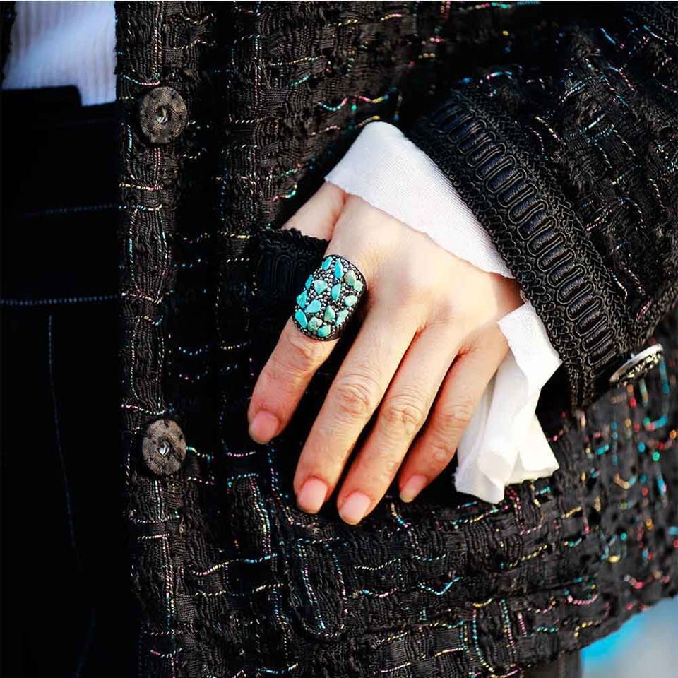 Cassiopeia Turquoise Ring