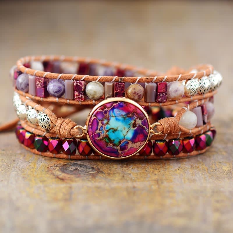 Garnet Red Jasper Bracelet