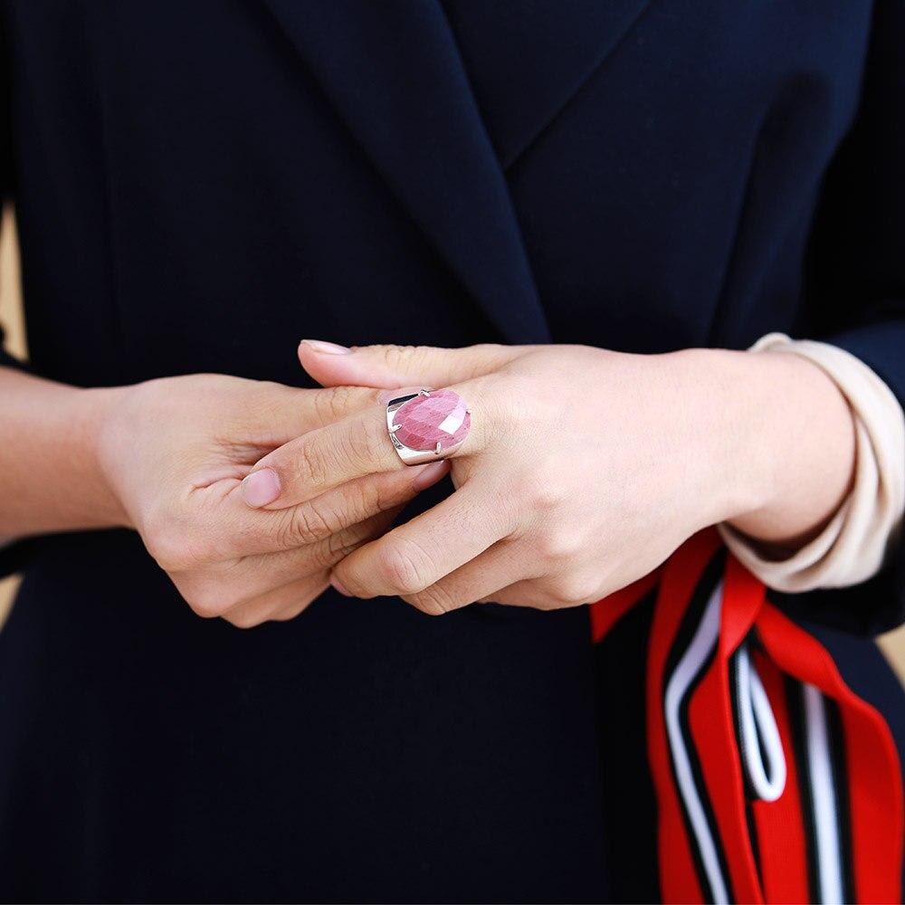Fancy Dreams Rhodonite Stone Boho Ring