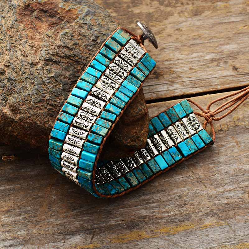 Sea Magic Blue Stone Bracelet