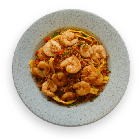 arroz chaufa de camaron