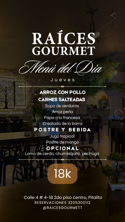 Menú del Día