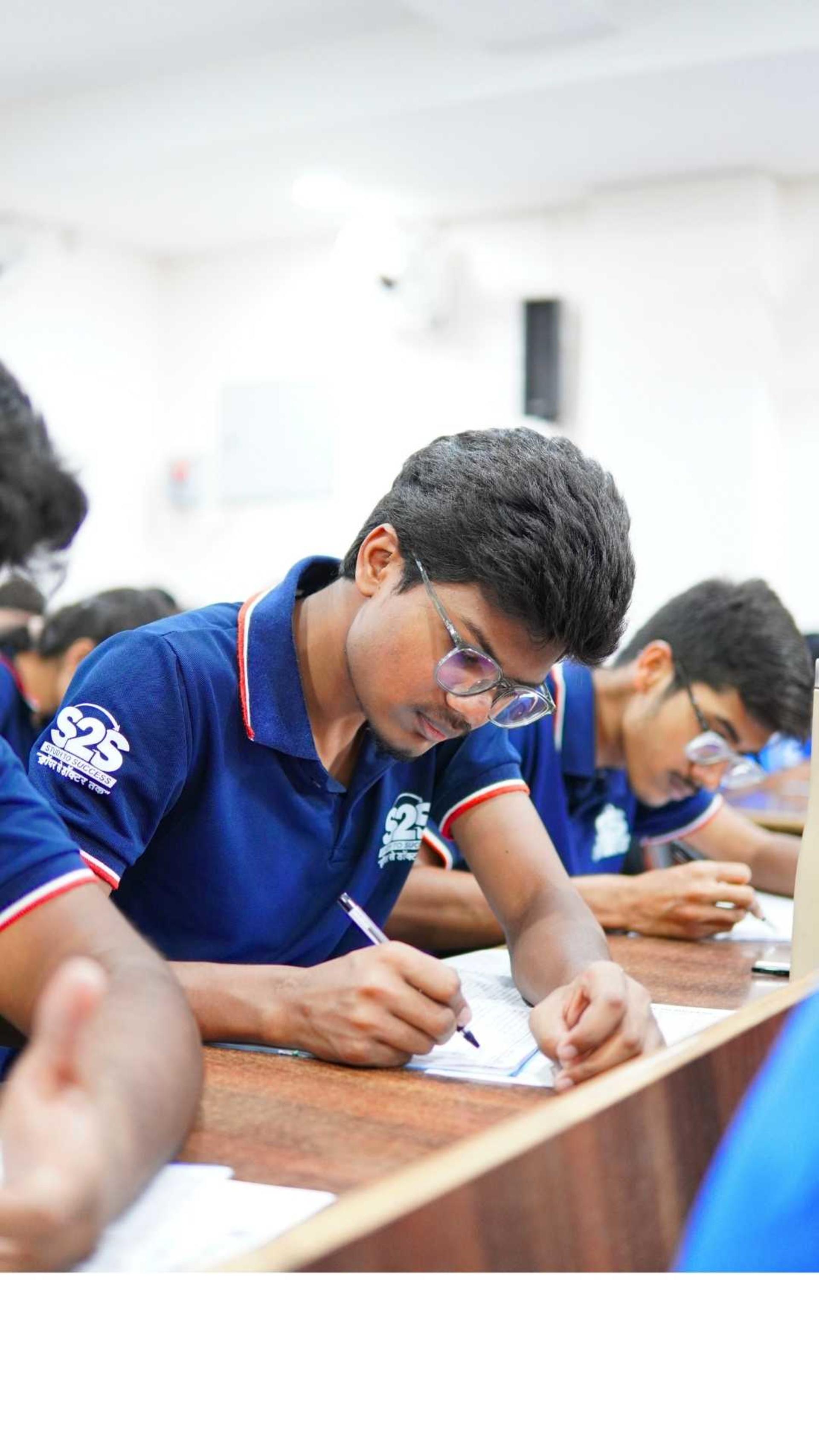 S2S students preparing for NEET