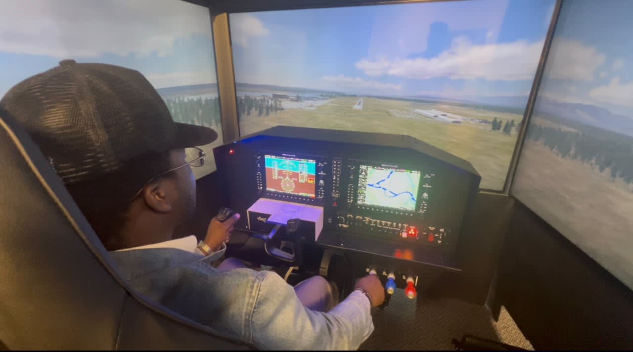 Cessna 172 simulator