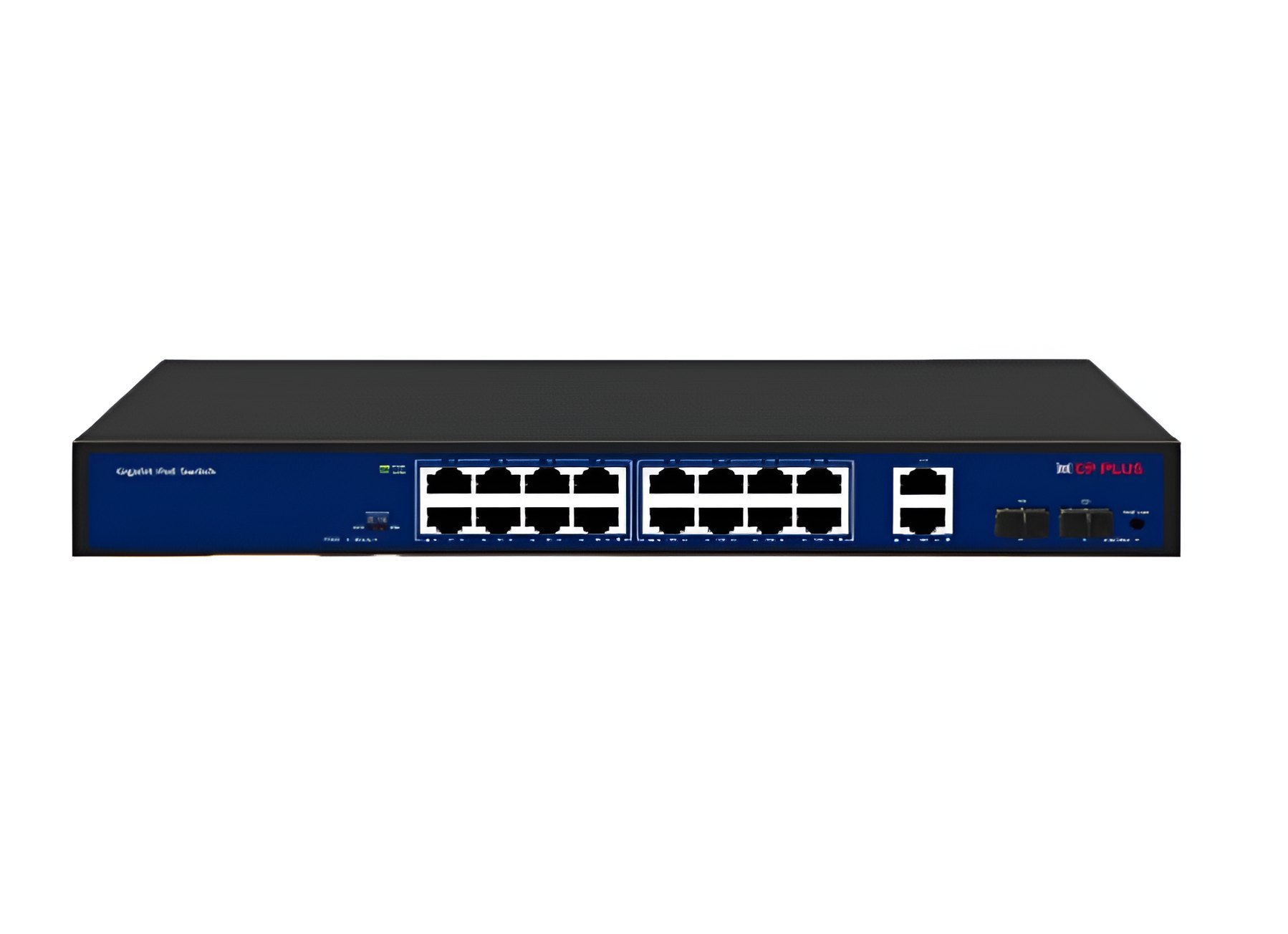 : CP PLUS 16+2 Port GIGA PoE Switch (CP-DNW-GPU16G2F2-20)