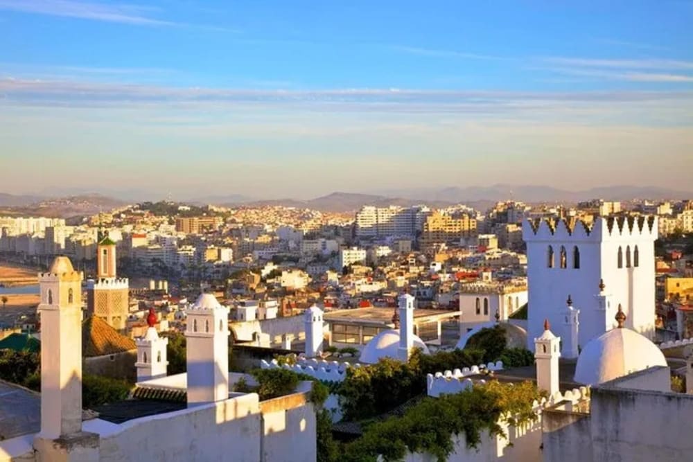 View of Tangier city