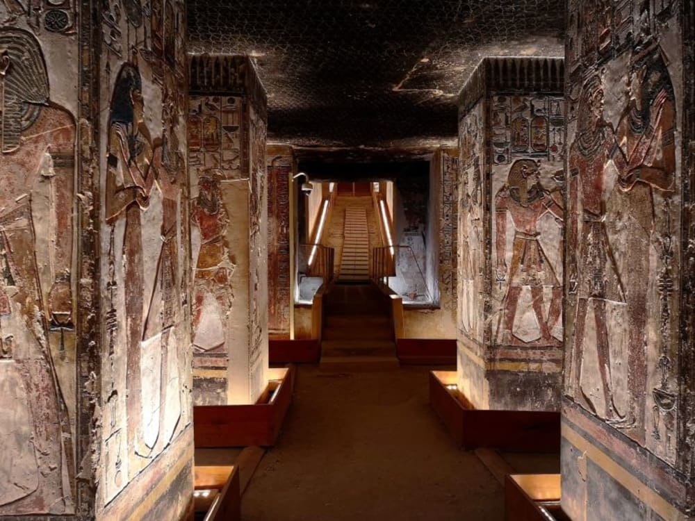 Exploring the Valley of the Kings with Steigenberger Royale Nile Cruise – royal tombs carved into the desert cliffs of Luxor