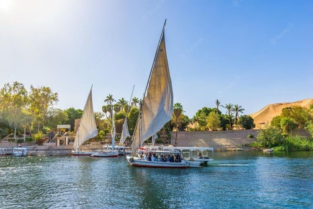 Banana Island awaits on your next Luxor tour adventure