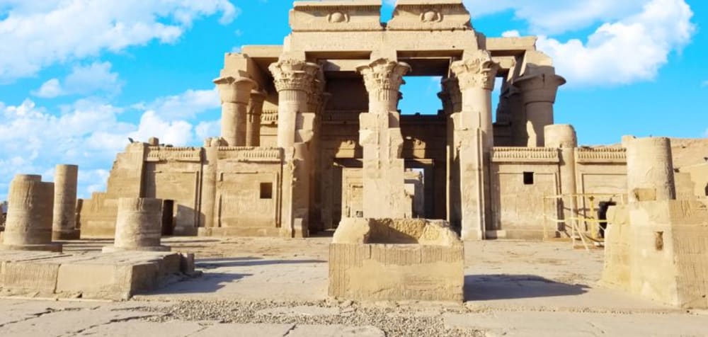 Temple of Kom Ombo along the Nile during Christmas Nile Cruise