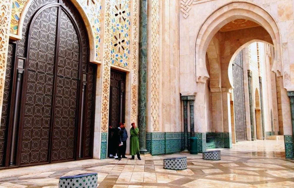 Morocco cultural tours include the Hassan II Mosque