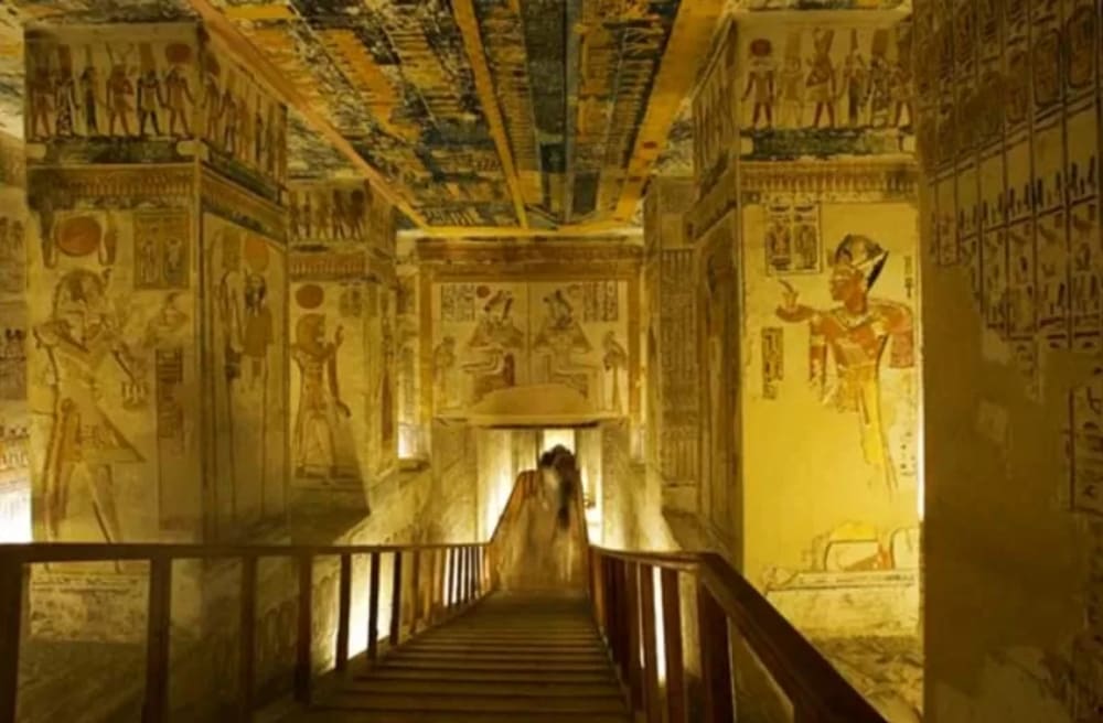 Valley of the Kings in Luxor, Egypt, home to ancient royal tombs of Egyptian pharaohs