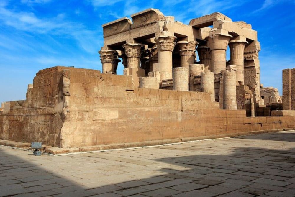 Visiting Kom Ombo Temple aboard Steigenberger Senator Nile Cruise