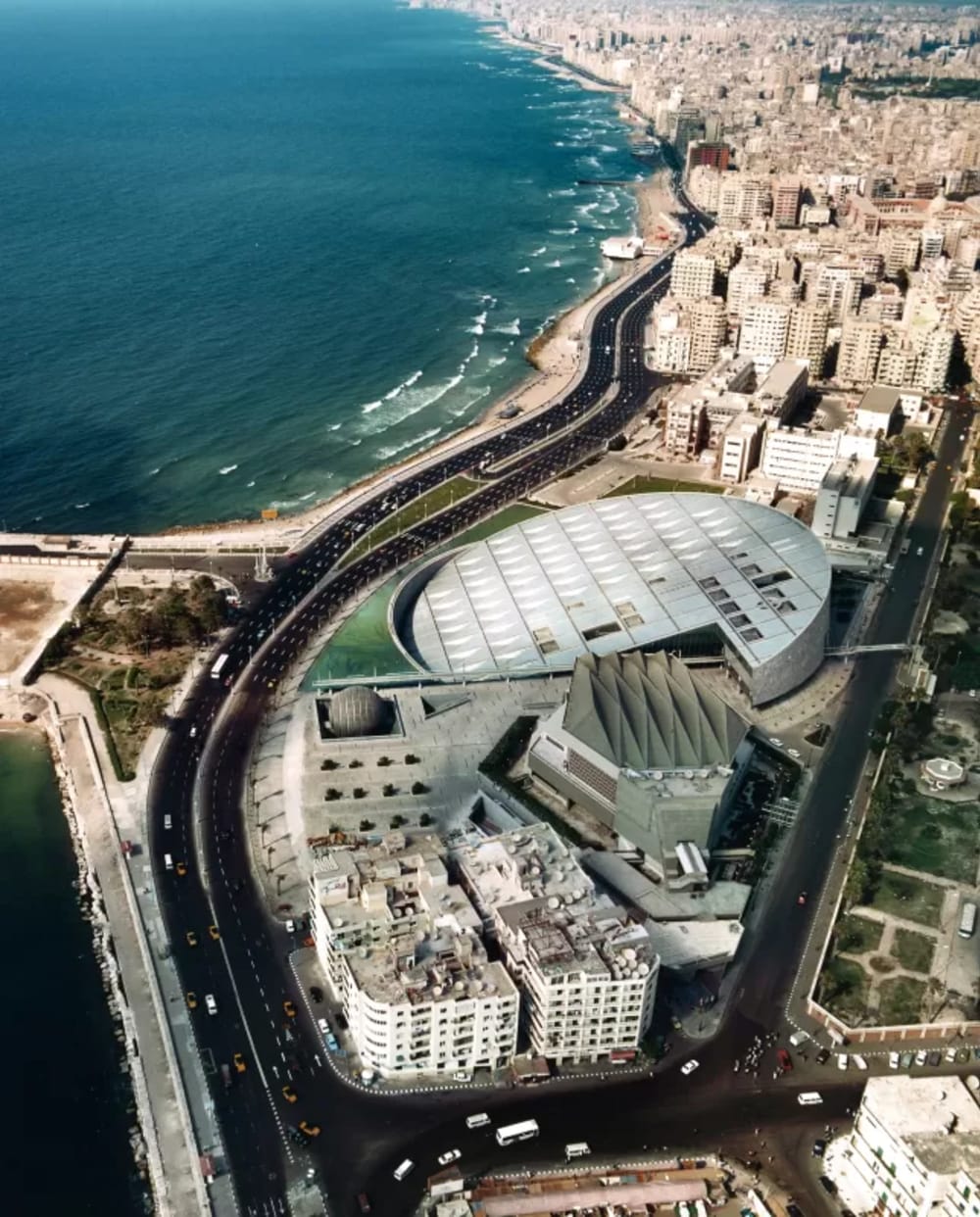 Discover the Library of Alexandria on the 12-day Egypt Tour.