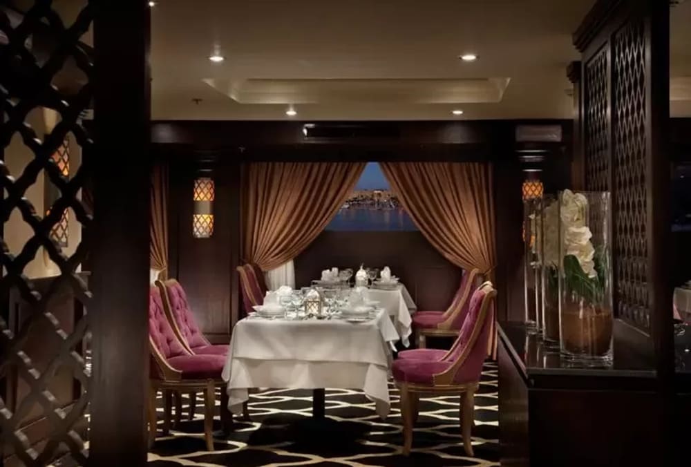 Enjoy a luxurious experience aboard the Luxury Nile Cruise included in 8-Day Egypt Luxury Tours.
