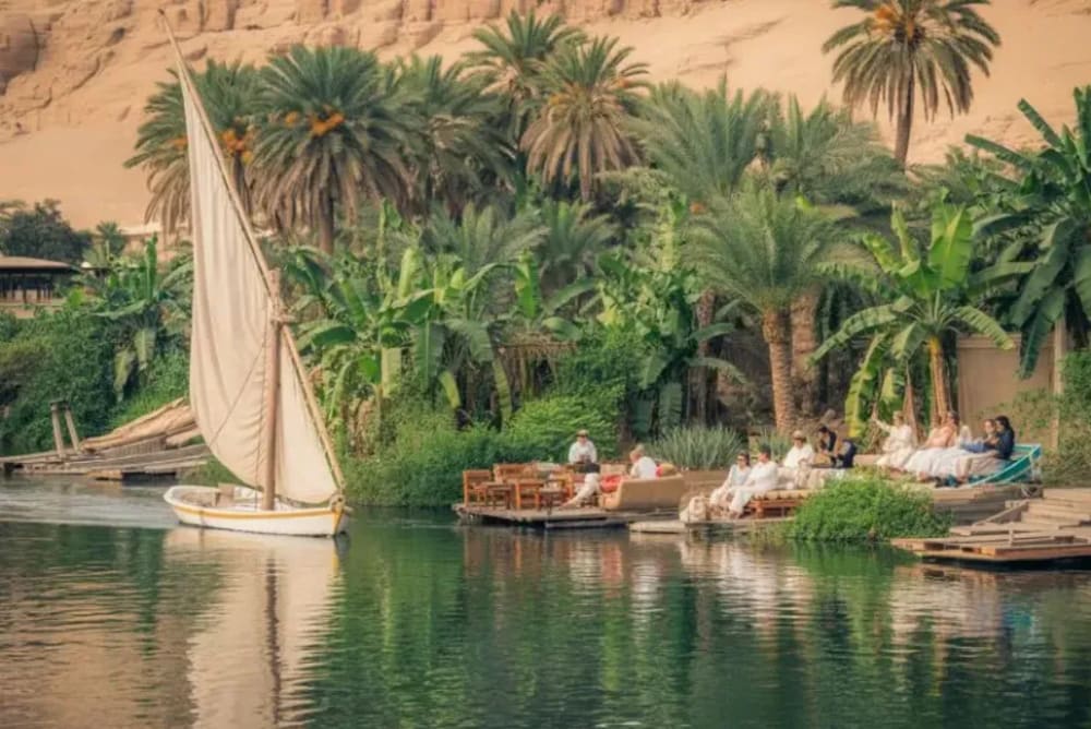 Take a Luxor day trip to the peaceful Banana Island