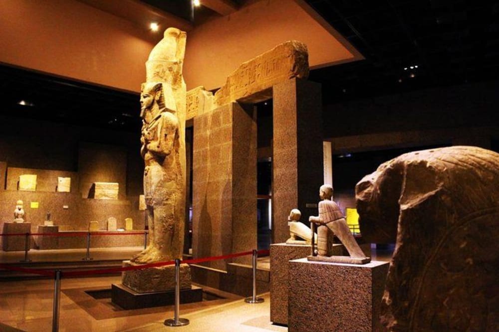 Egyptian Museum in Cairo showcasing ancient Egyptian artifacts