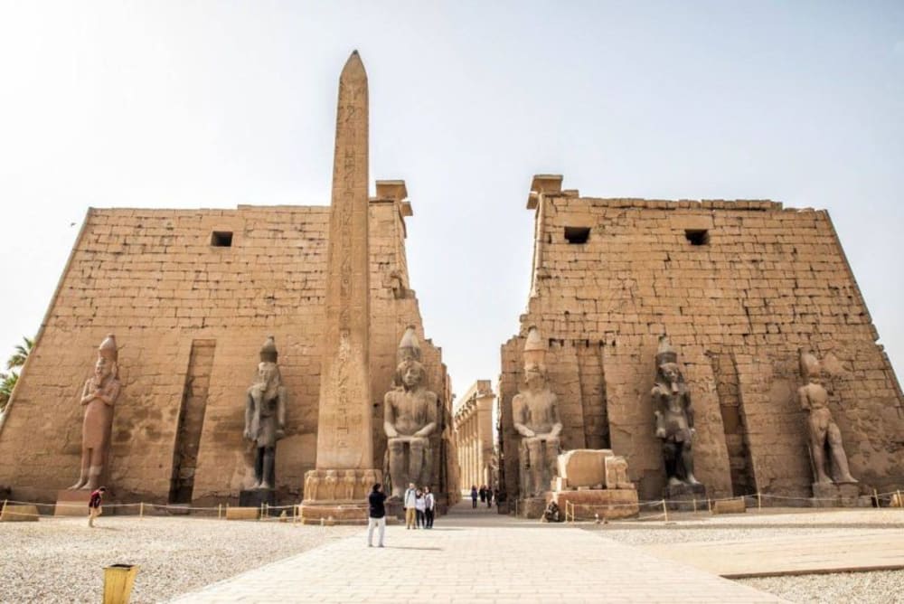 Visiting Luxor Temple aboard MS Acamar Nile Cruise – a majestic temple dedicated to the god Amun