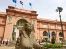 Explore ancient treasures inside the Egyptian Museum on your 5-Day Cairo and Alexandria Tour.