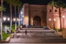 Visit famous public buildings on Morocco tours