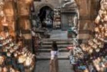Khan El Khalili Bazaar in Cairo included in the 23 Days Middle East Travel Package: Morocco, Egypt, Jordan, and Dubai.