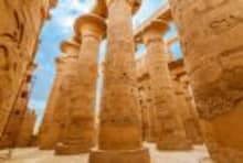 Luxor Temple illuminated at night on 12-day Egypt Tour and Nile Cruise