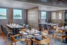 Luxury dining experience aboard a Nile cruise ship