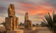 Colossi of Memnon statues in Luxor – 16 Days South Africa and Egypt Trip