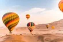 Top things to do in Luxor: Hot air balloon ride