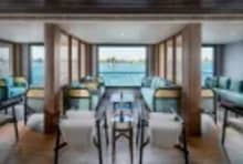 Peaceful relaxation deck on a luxury Nile cruise