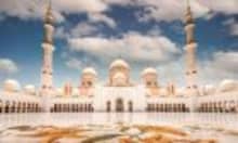 Sheikh Zayed Grand Mosque featured in the 23 Days Middle East Travel Package: Morocco, Egypt, Jordan, and Dubai.