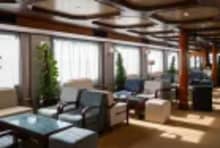 Commodore Nile Cruise stylish reception lobby onboard the ship