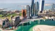 Abu Dhabi skyline included in the 23 Days Morocco, Egypt, Jordan, and Dubai Tour.