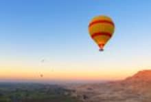 Experience a hot air balloon ride on Luxor day trip