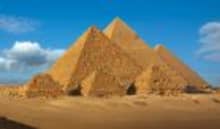 Pyramids of Giza in Cairo, included in 5-Day Cheap Cairo Tour 