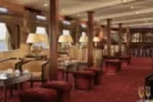 Interior view of the Iberotel Crown Emperor Nile Cruise ship sailing on the Nile