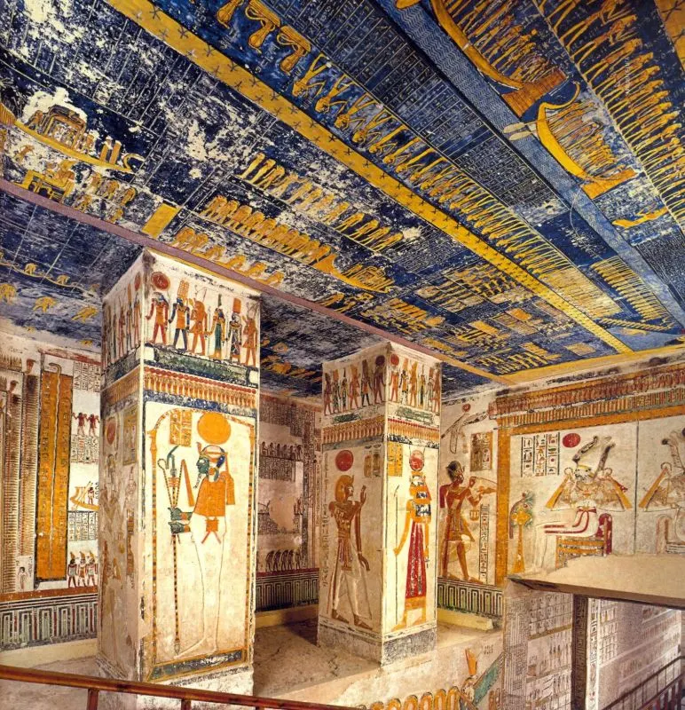 Explore the ancient tombs of the Pharaohs at the Valley of the Kings aboard the Blue Shadow 