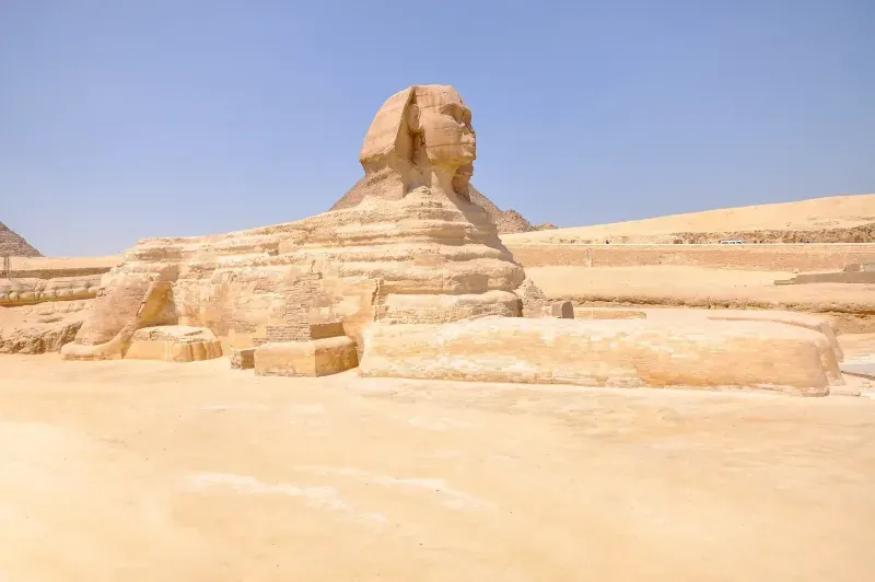 Sphinx of Giza visit on private Dahab to Cairo day tour