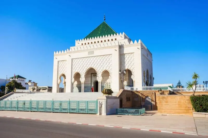 Explore the Mausoleum of Mohammed V on a Morocco guided tour