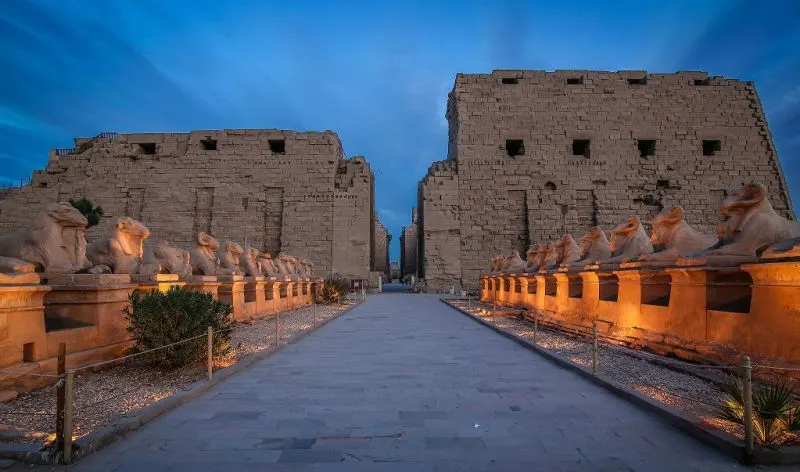 Karnak Temple sightseeing included in the 12 Days Egypt Vacation Packages