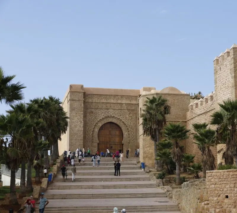 Kasbah Ouddaya in Rabat Morocco adventure tours include Kasbah Ouddaya in Rabat