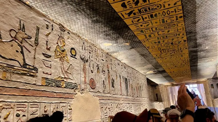 Explore royal tombs carved into rock at the Valley of the Kings on a historic 11-day Cairo and Nile Cruise.