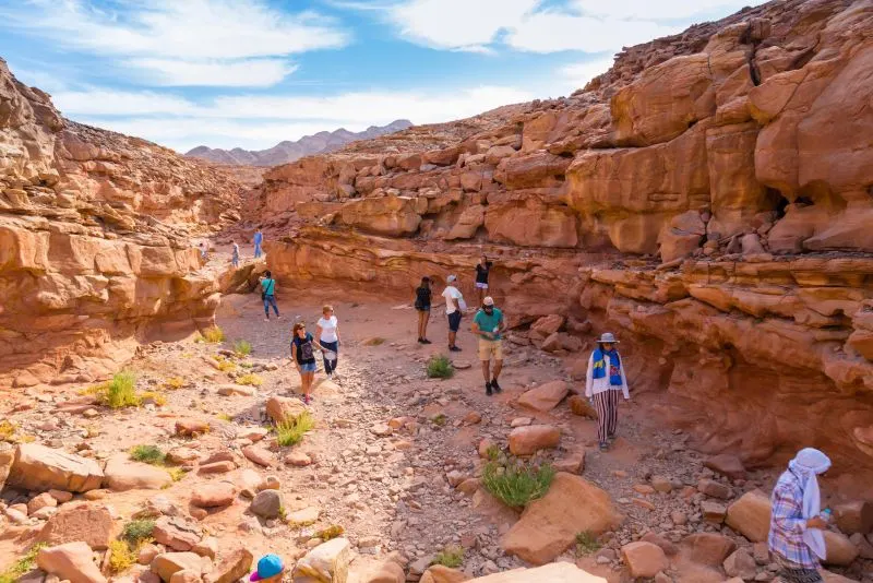 Best desert safari trip in Sharm El Sheikh to Colored Canyon