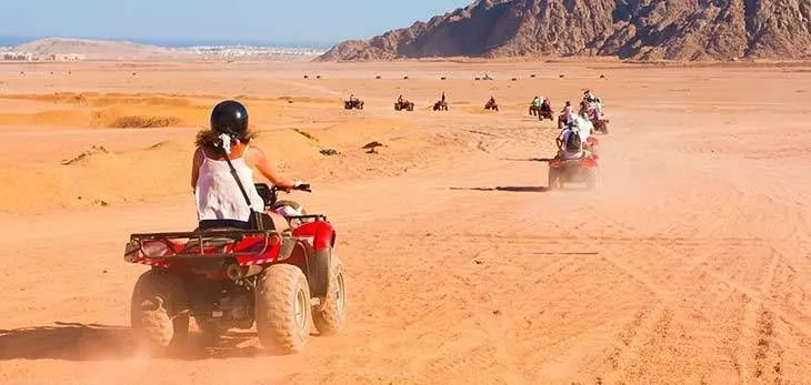 Explore the Arabian Desert with a Quad Bike Safari in Hurghada