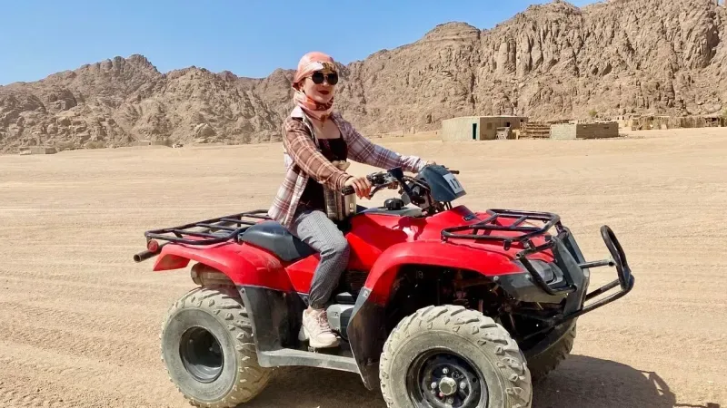 Sharm El Sheikh day tours with thrilling quad biking